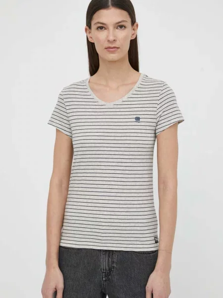 Majica G-Star Raw za žene siva
