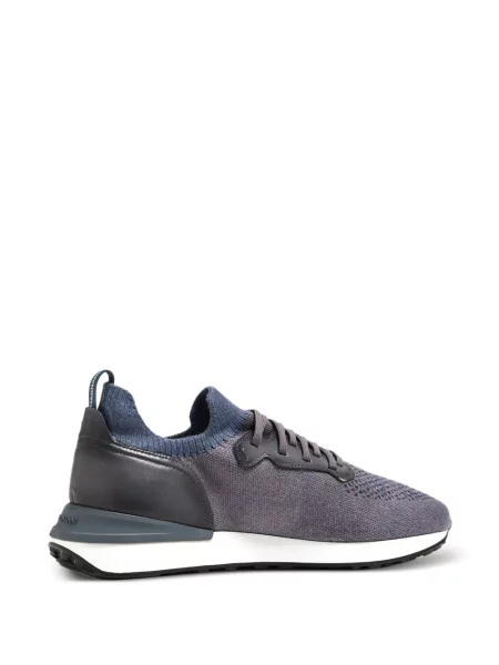 Sneakers Magnanni με κορδόνια με δαντέλα γκρι