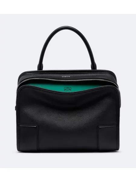 Top Loewe din piele negru