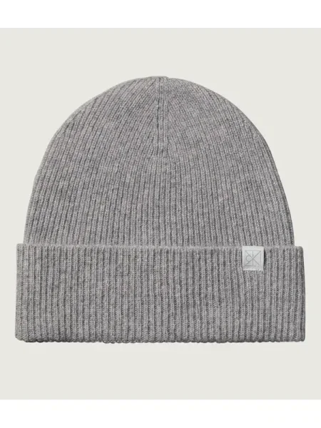 Căciulă Calvin Klein Emblem gri