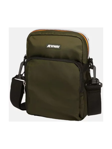 Kompaktowa torba crossbody K-way zielona