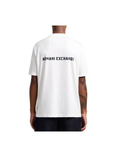 Tricou Eax alb
