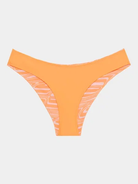 Низ купальника PUMA Swim Reversible B комбінований верх помаранчевий