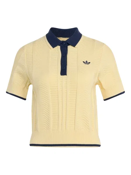 ADIDAS ORIGINALS Svetr Cali tmavě / pastelově žlutá modrá