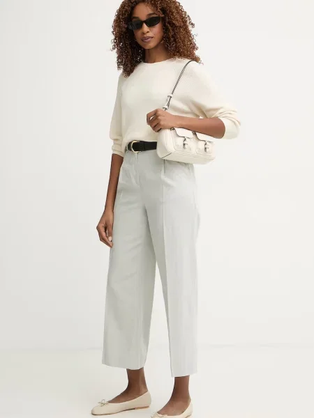 United Colors of Benetton штани з льоном