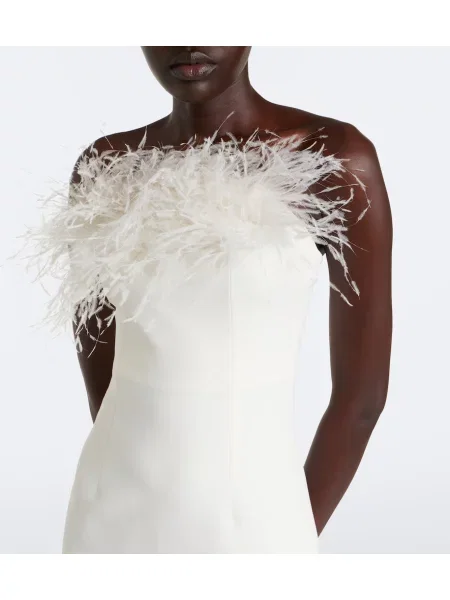 Rochie midi Safiyaa alb