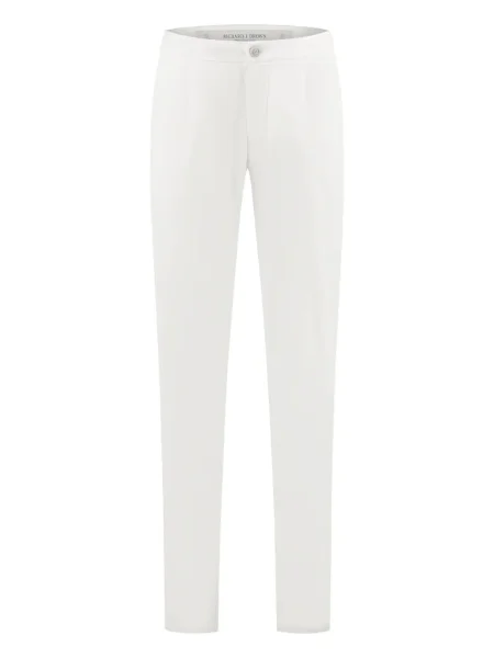 Pantaloni Richard J. Brown alb