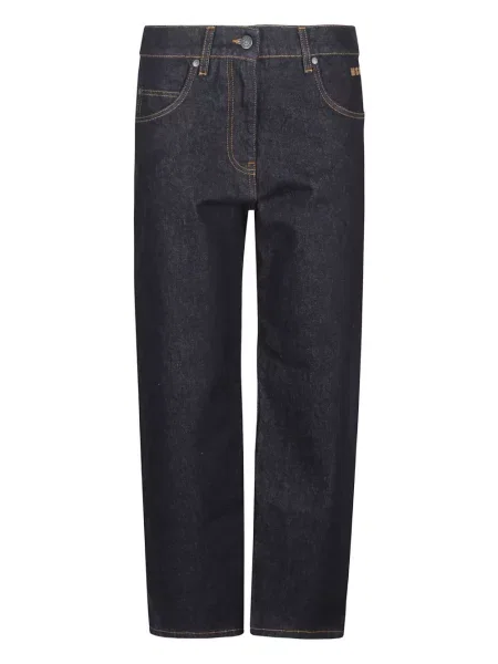 Blugi drepți Msgm albastru