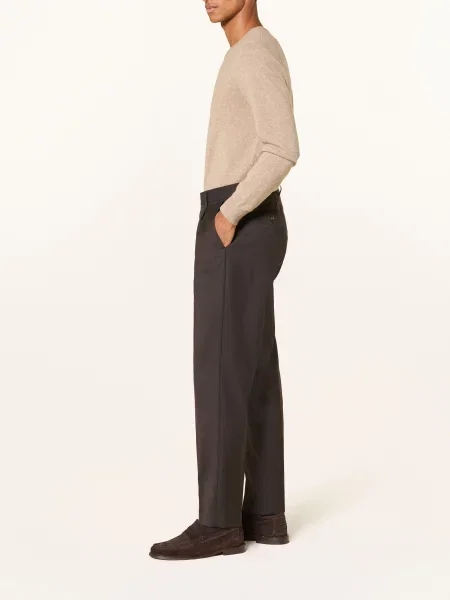 Joop! Oblekové Kalhoty Rennet Regular Fit dark brown hnědé