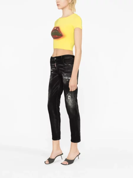 Τζιν Dsquared2 μαύρο