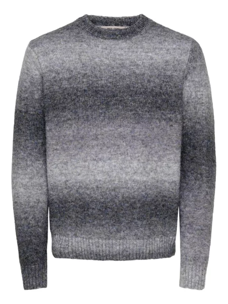 Only & Sons Pulover ONSMACK / închis / amestecat gri