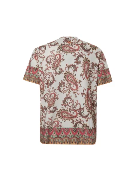 Koszulka Etro z wzorem paisley