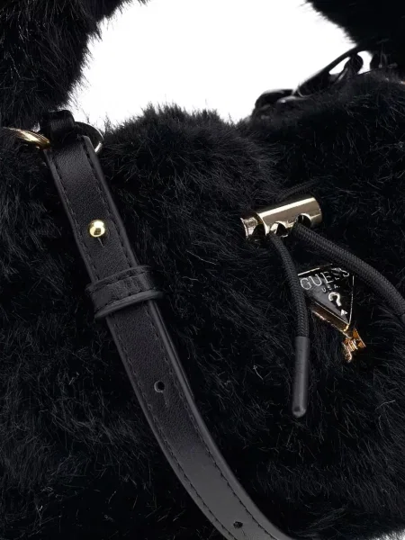 Shopperka dziecięca Guess czarna