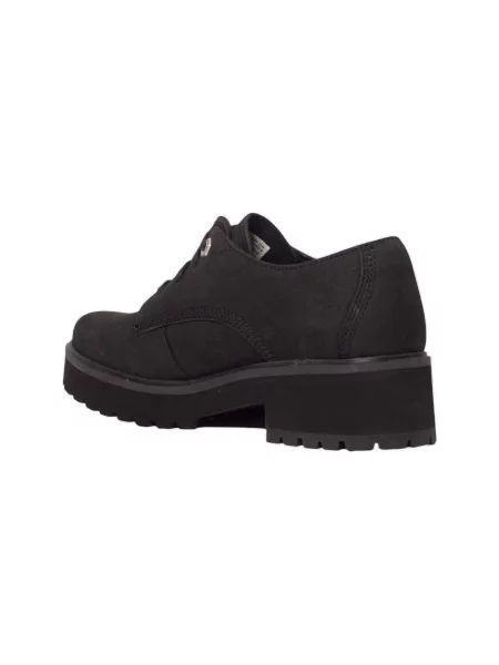 Poltopánky Timberland z nubuku čierna