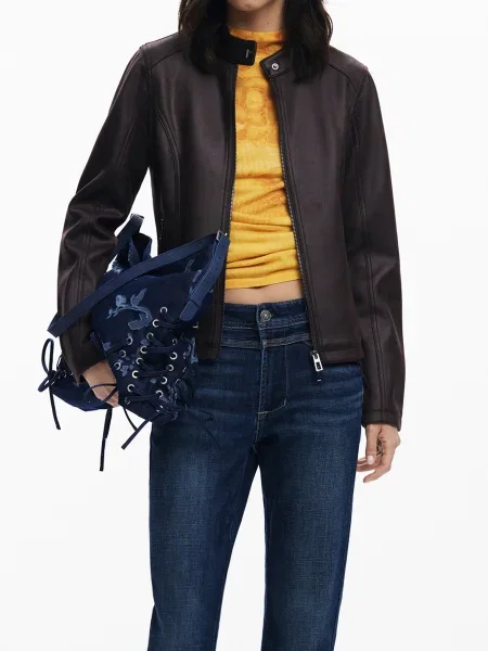 Desigual geacă BASIC maro
