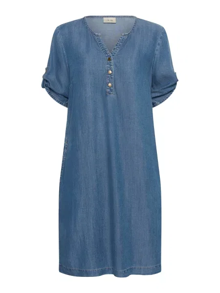 Cream Rochie tip bluză CRMolly denim albastru