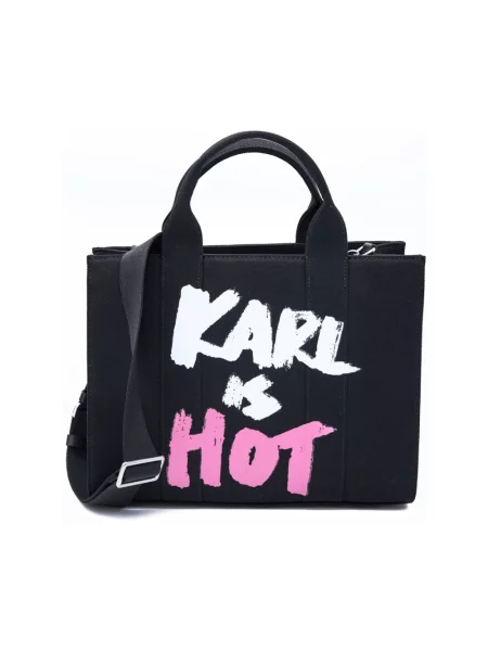 Shopperka Karl Lagerfeld czarna