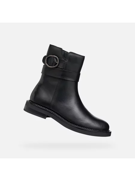 Cizme scurte Geox negru