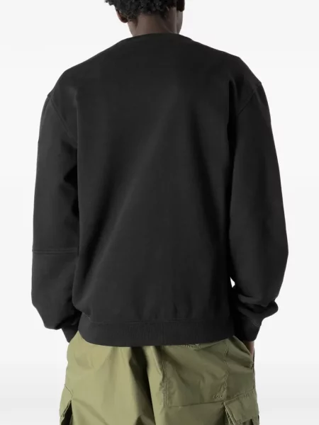 Pulover Maharishi cu imagine negru