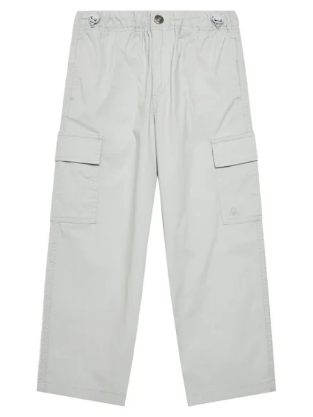 United Colors Of Benetton Pantaloni din Straight Fit gri