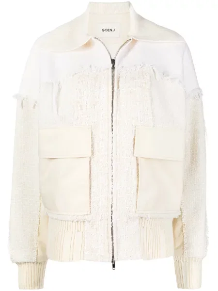 Kurtka bomber Goen.j biały