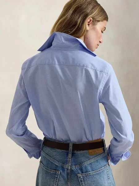Polo Ralph Lauren риза дамска от синьо