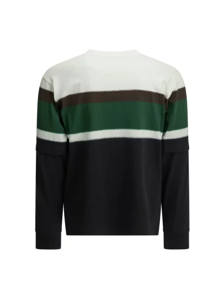 Bluza sportowa Sacai w paski z paskiem