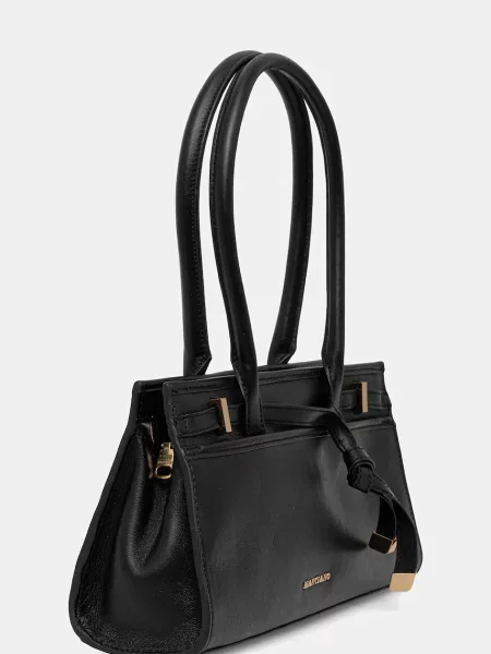 Шкіряна сумочка Marciano Guess чорний