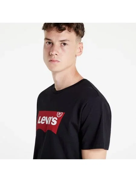 LEVI'S Tricou Graphic / roșu negru
