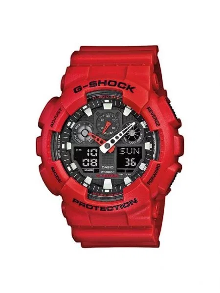 Ure G-shock rdeča