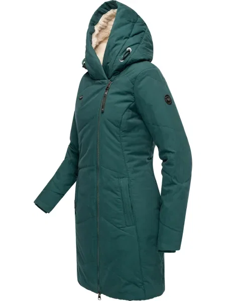 Ragwear Palton de iarnă Gordon smarald verde