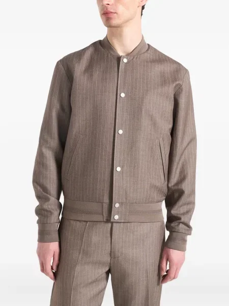 Pruhovaná bomber bunda Manière De Voir