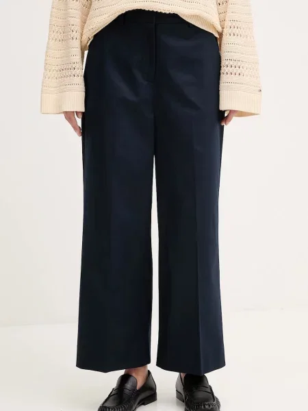 Hlače Tommy Hilfiger mornarsko modra