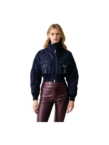 Kurtka bomber Pinko niebieski