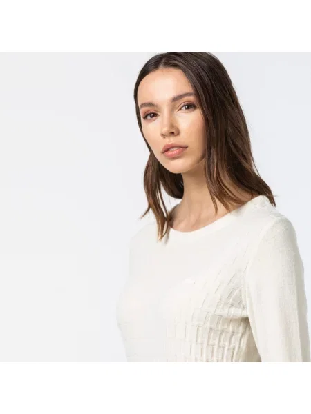 Lacoste светр білий