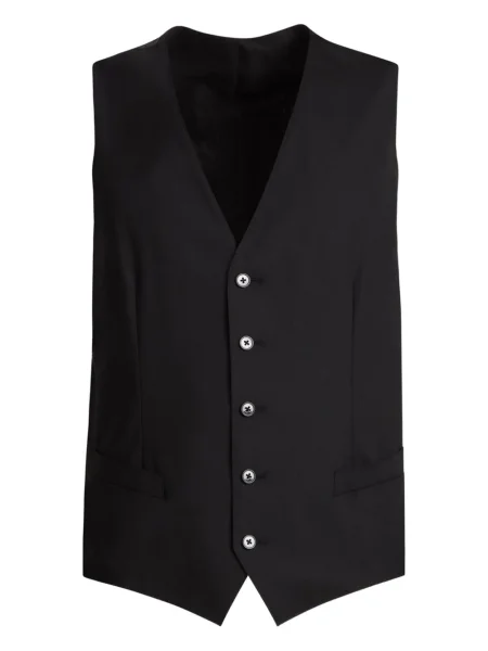 Vestă Dolce & Gabbana de lână negru