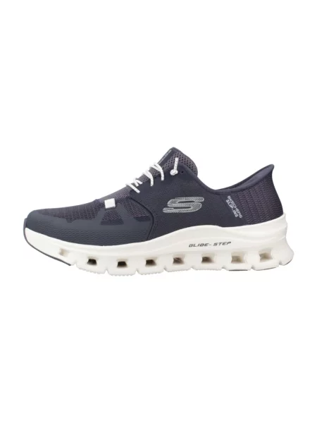Sneakersy Skechers niebieskie