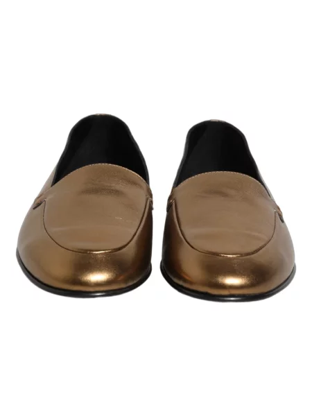 Półbuty Dolce And Gabbana skórzane casual żółte