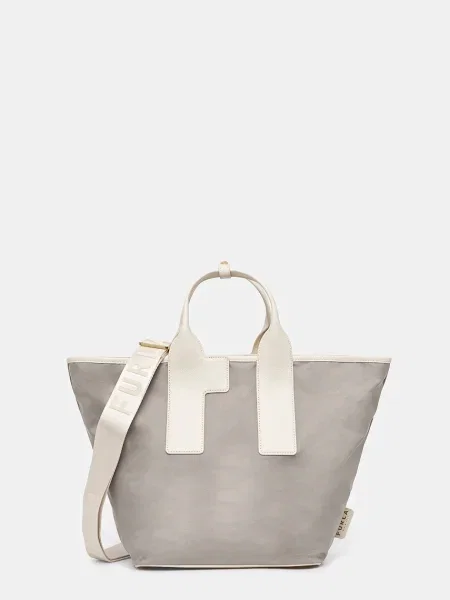Чанта Furla сиво