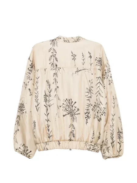 Geacă bomber Alysi cu model floral cu imagine