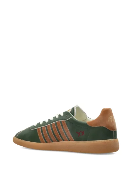 Sneakerși Dsquared2 cu șireturi din dantelă verde