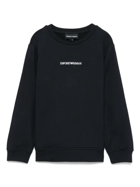 Bluza dziecięca Emporio Armani niebieska