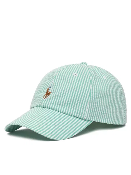 Polo Ralph Lauren Καπέλο Jockey πράσινο