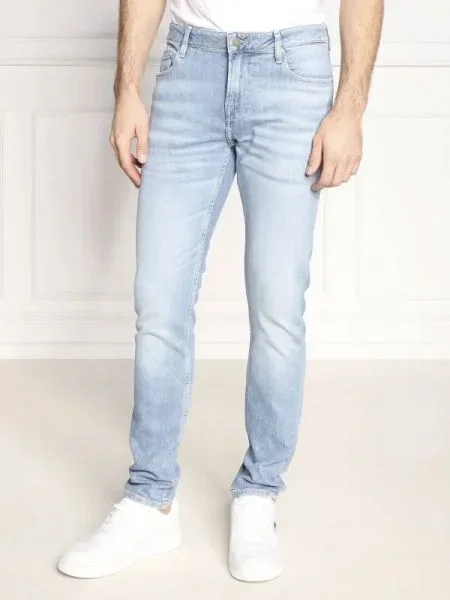 GUESS Blugi CHRIS | Skinny fit albastru