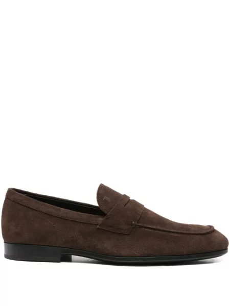 Pantofi loafer Tod's din piele maro