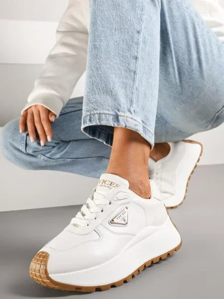 Sneakers Nelviera Albi alb