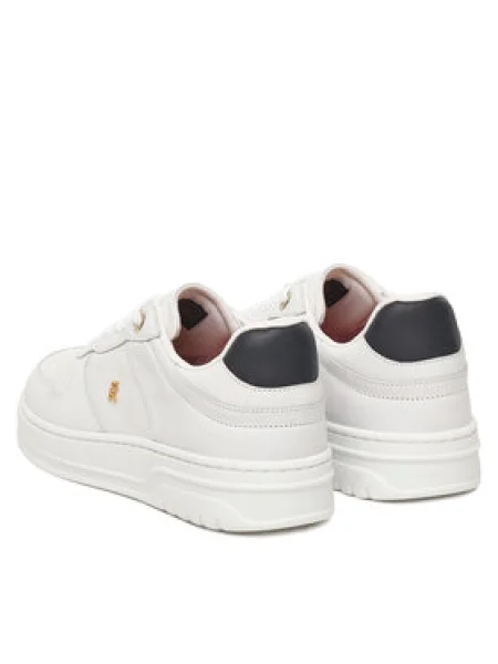 Tommy Hilfiger Sneakersy Th Sporty Cupsole Corp biela