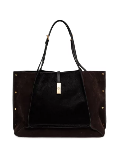Geantă shopper Pollini maro