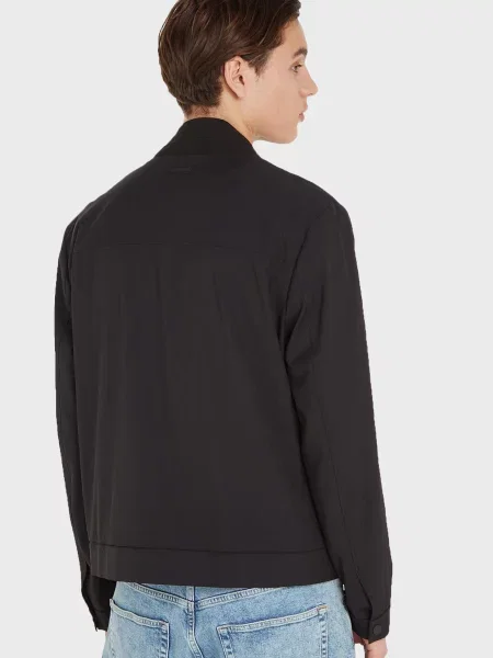Вовняний бомбер Calvin Klein чорний
