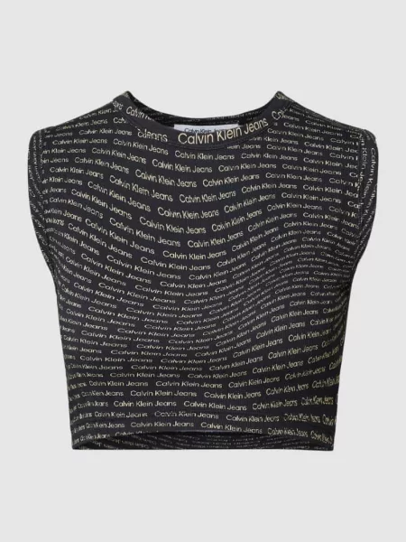 Top Calvin Klein Jeans czarny